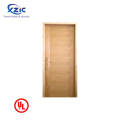 Xzic UL Intertek Hotel Fire Rated Wood Porte